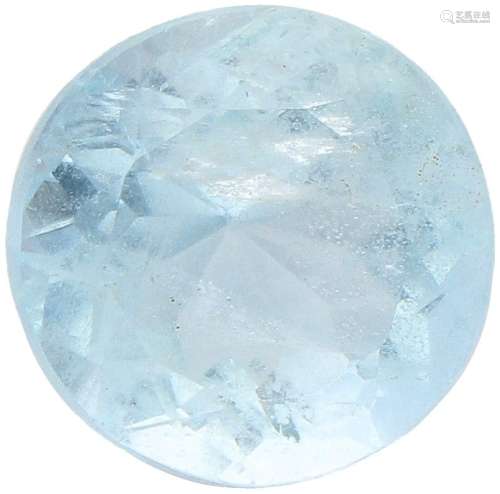 IDT Certified Natural Aquamarine Gemstone 4.10 ct.