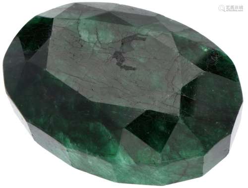 GLI Certified Natural Emerald Gemstone 532.000 ct.