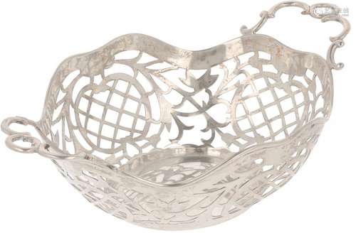 Silver bonbon or 'sweetmeat' basket.