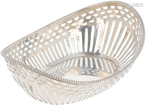 Silver bonbon or 'sweetmeat' basket.