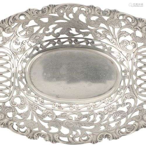 Bonbon or 'sweetmeat' basket silver.