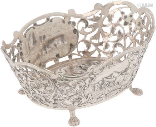 Silver bonbon or 'sweetmeat' basket.