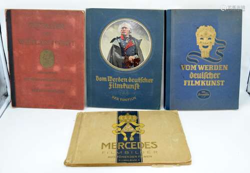 Two volumes of German Cigarette card collectors albums of Fi...