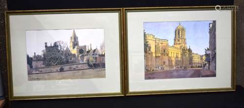 A framed pair of limited edition prints by John Doyle 34 x 4...