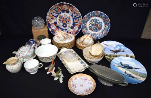 A large collection of English & Continental porcelain includ...