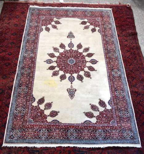 A Western Pakistani Ardabil rug 214 x141 cm