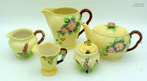 A Carlton ware tea set 15cm (7).