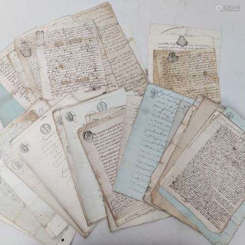 Ensemble de documents anciens