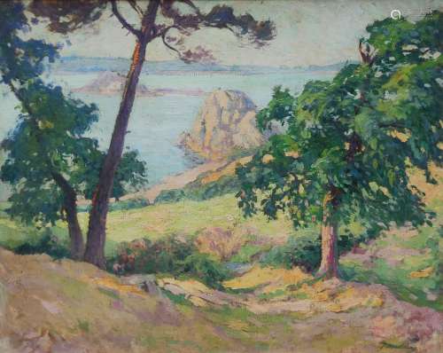 Paul MADELINE (1863-1920) Kermouster en Bretagne, circa 1913...