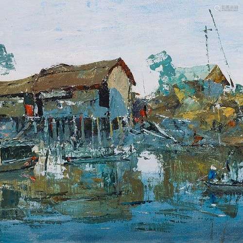 Lê Minh (1937-2019) Ecole des Beaux-Arts de Gia Dinh, Promot...