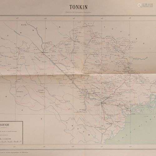 1928. Tonkin, histoire de l'occupation française. Dressé, hé...
