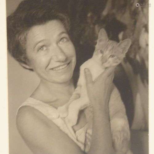 Consuelo KANAGA (1894-1978) Portrait du peintre Janice Biala...