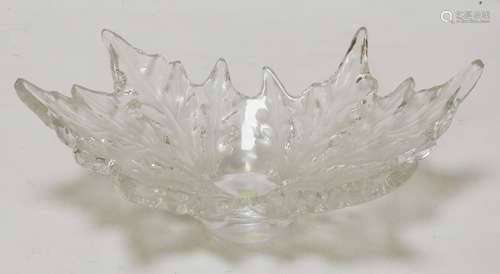 LALIQUE- France Coupe en cristal moulé modèle 