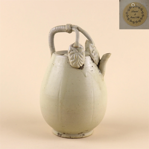 A Ding Kiln Porcelain Wine Pot