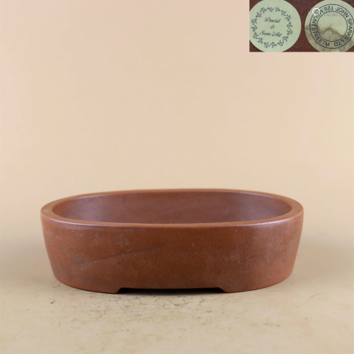 A Carved Yixing Zisha Flower Pot