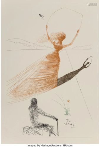 Salvador Dali (1904-1989) Alice in Wonderland, 1
