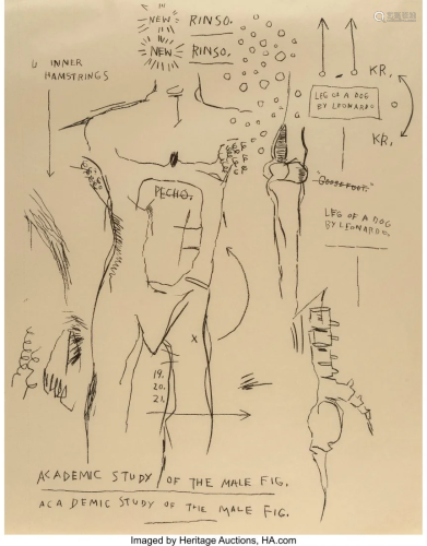 Jean-Michel Basquiat (1960-1988) Academic Study