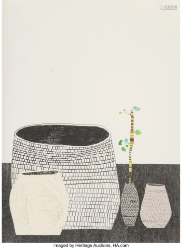 Jonas Wood (b. 1977) Untitled, 2009 Lithograph,