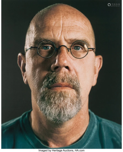 Chuck Close (b. 1940) Untitled (Self Portrait),