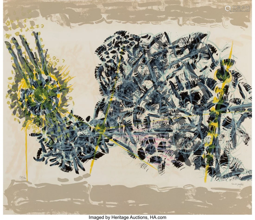 Jean-Paul Riopelle (1923-2002) Le Sablier, 1979