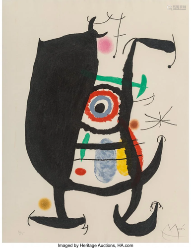 Joan Miró (1893-1983) L'Inhibé, 1969 Etching a