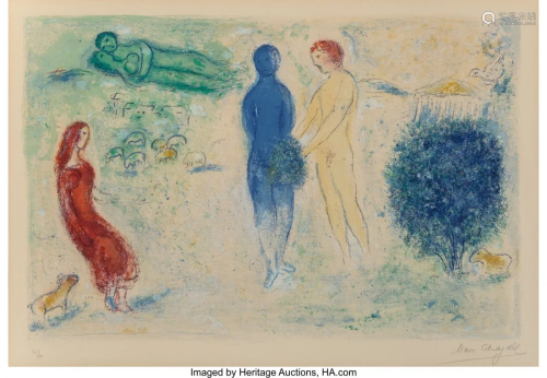 Marc Chagall (1887-1985) Chloe's Judgment, from