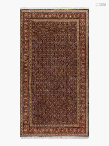 A Persian Meshed Wool Rug