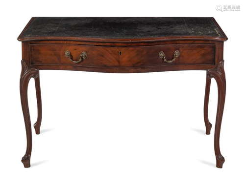 A George II Style Mahogany Writing Table