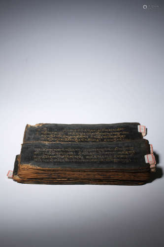 西藏 古經書