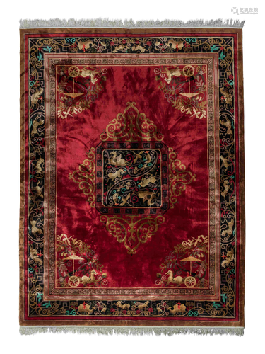 A Chinese Wool Rug