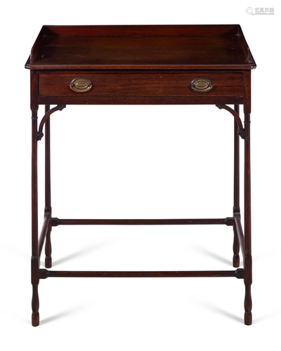 A George III Mahogany Side Table