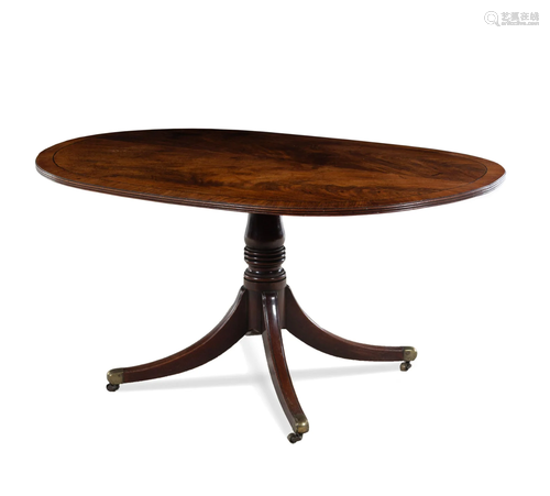 A George III Mahogany Breakfast Table