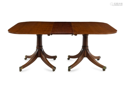 A George III Mahogany Dining Table