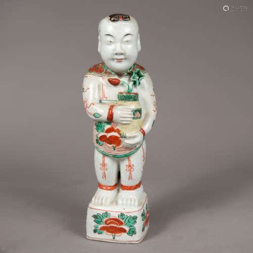 Qianlong porcelain figure