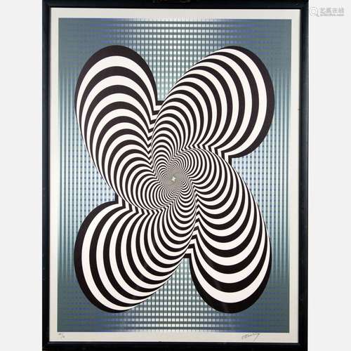 Victor Vasarely (1906-1997)- Graphic