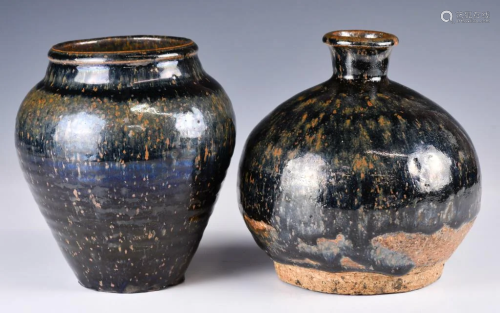 Two Cizhou Ware Jars