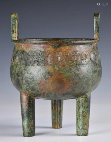 A Bronze Tripod Censer Before Ming