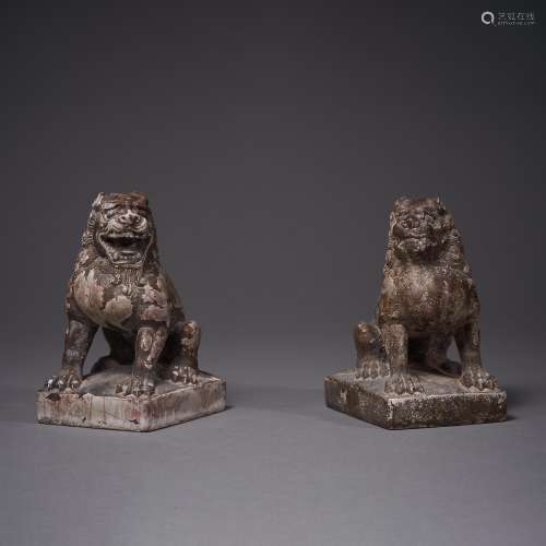 Tang Dynasty, Stone Lion Ornament