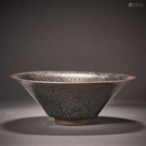 Song Dynasty,Jian Kiln Oil Drop Douli Bowl