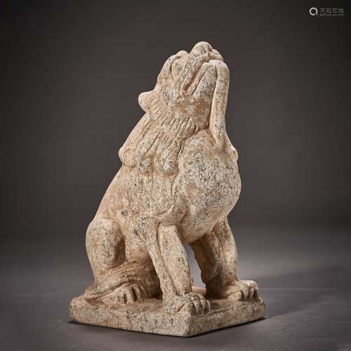 Liao Dynasty,Stone Lion Ornament