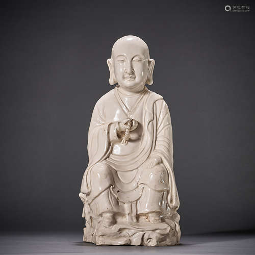 Song Dynasty,Ding Kiln Buddha Statue