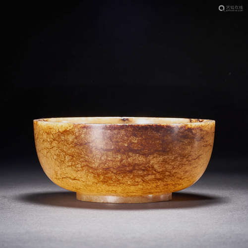 Tang Dynasty, Hetian Jade Bowl