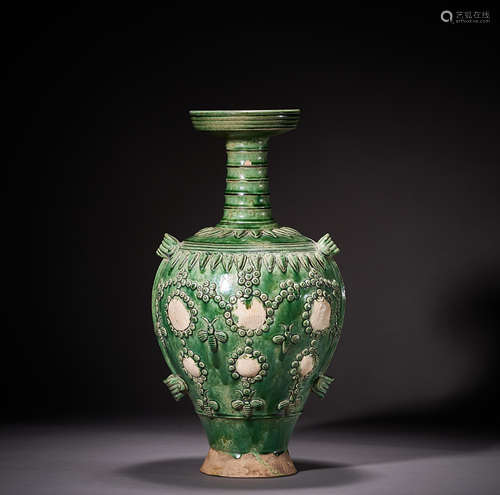 Liao Dynasty, Green Handicap Bottle