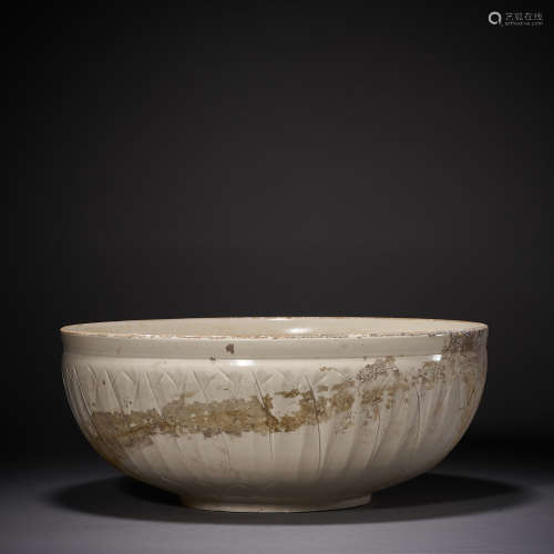 Liao Dynasty, Ding Kiln Large Bowl