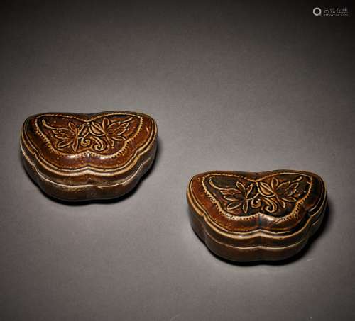 Song Dynasty, Ding Kiln Butterfly Box