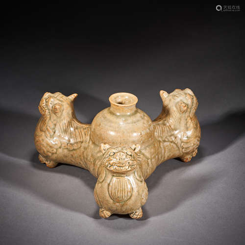 Sui Dynasty, Celadon Candlestick