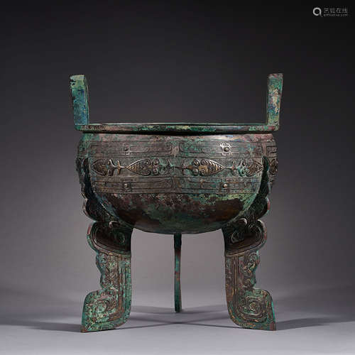 WesternZhou, Three-Legged Bronze Vessel