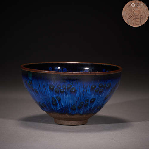 Song Dynasty,Jian Kiln Changed Tea Cup for Imperial