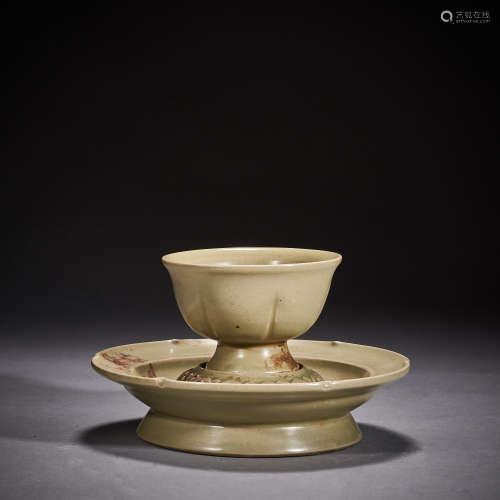 Song Dynasty, Yue Kiln Tea Cup