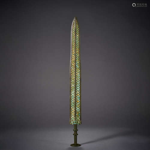 Han Dynasty, Turquoise Bronze Sword